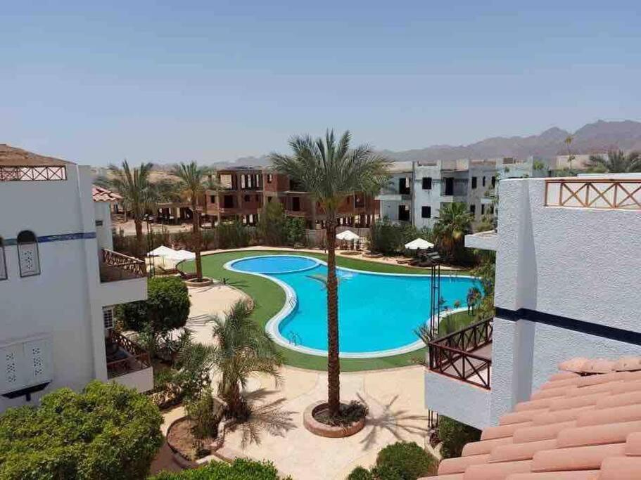 Riviera Resort Apartment - Pool View & Wifi Sharm el-Sheikh Ngoại thất bức ảnh